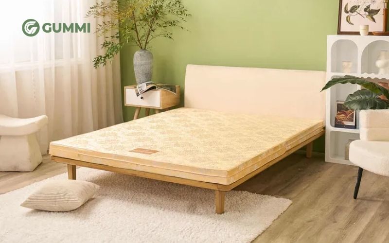 Nệm gấp bông ép khá phổ biến trên thị trường