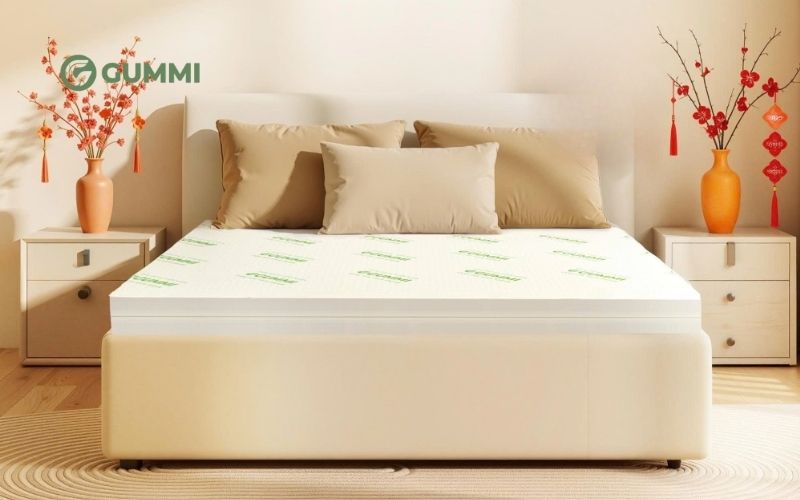 Nệm mỏng 5cm Gummi Classic