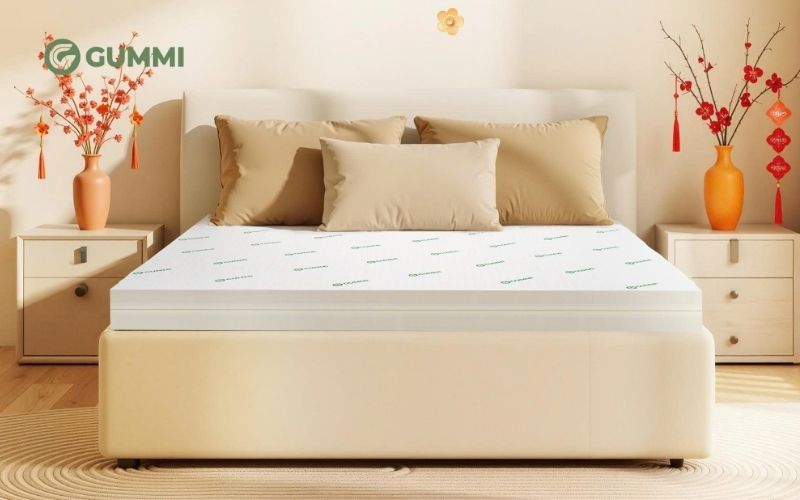 Nệm trải sàn kiểu Nhật có tốt không? Top 5 mẫu nệm nên mua 6 Nệm trải sàn kiểu Nhật Gummi Lite