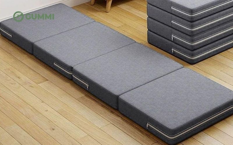 Nệm xốp gấp 4 tấm