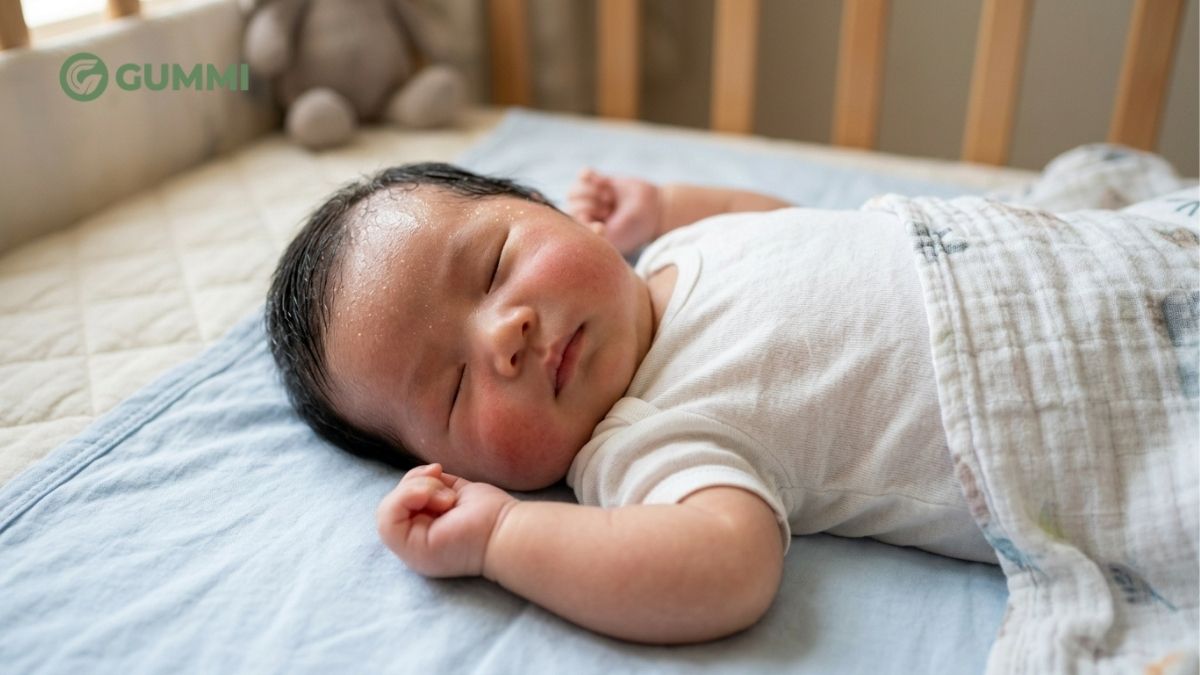 Trẻ sơ sinh nằm nệm bị nóng lưng: Nguyên nhân và 10 cách khắc phục hiệu quả