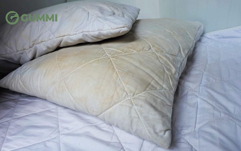 Vỏ gối là nơi dễ dàng tích tụ các tạp chất từ cơ thể và môi trường xung quanh