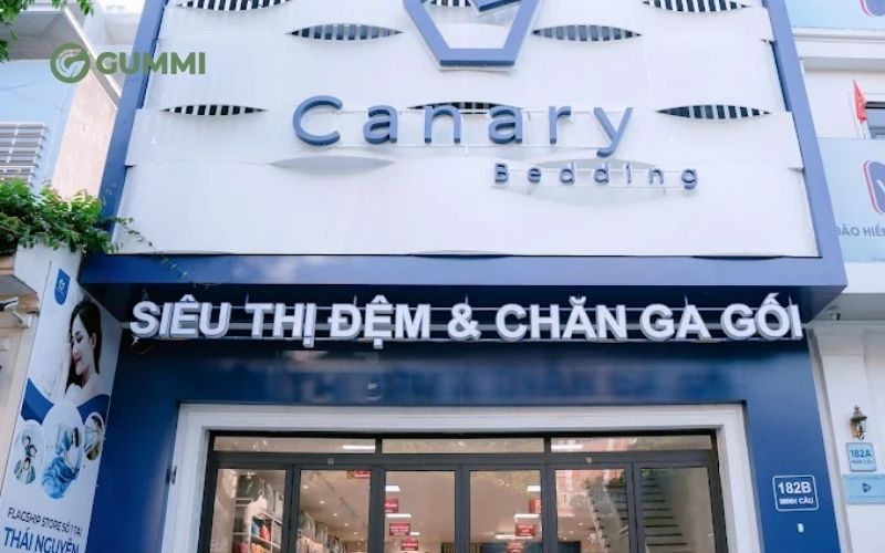 Không gian Canary Bedding với nhiều mẫu nệm hiện đại