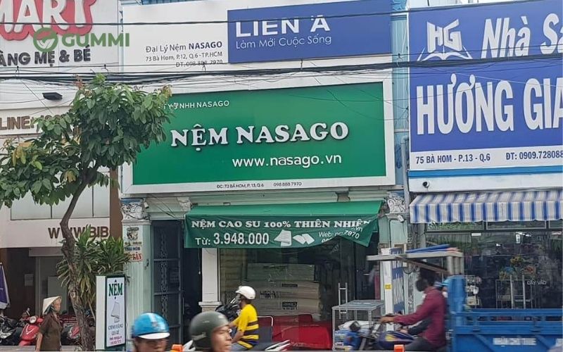 Cửa hàng nệm Quận 6 Nasago được nhiều khách hàng biết đến như một địa chỉ chuyên cung cấp nệm chính hãng