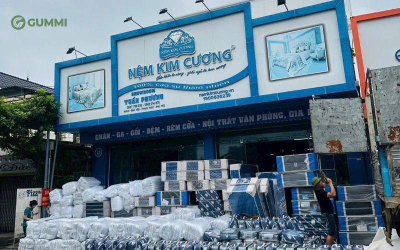 Top 10 cửa hàng nệm Đắk Lắk giá tốt, giao hàng tận nơi 5 Đại lý nệm Kim Cương Đắk Lắk