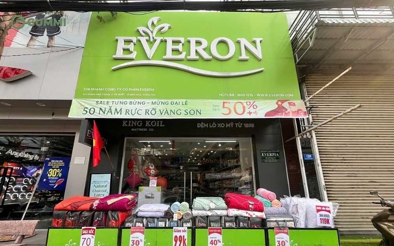 10+ cửa hàng nệm Đồng Tháp giá tốt đáng tham khảo 5 Nệm Everon hiện đại và đa dạng