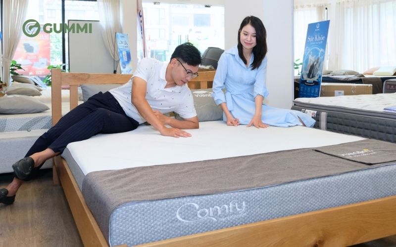 Cửa hàng nệm Vua Nệm với nhiều sản phẩm đa dạng