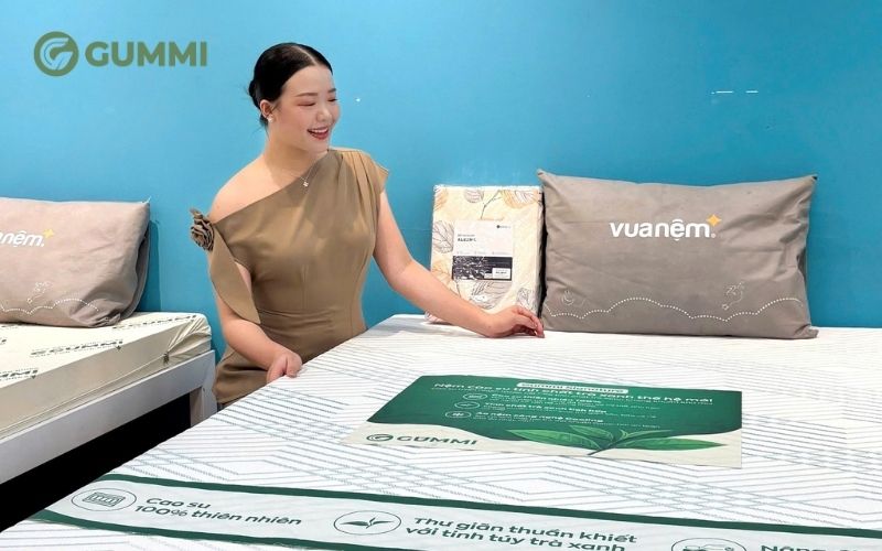 Top 10 cửa hàng nệm quận Tân Bình uy tín, chất lượng 2 Các sản phẩm nệm của Gummi được làm từ cao su 100% thiên nhiên, đạt nhiều tiêu chuẩn kiểm định quốc tế