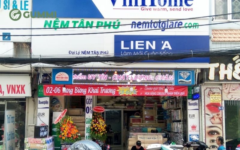Top 10 cửa hàng nệm quận Tân Bình uy tín, chất lượng 8 Nệm Tân Phú chuyên phân phối nhiều dòng nệm phổ thông với mức giá tương đối dễ tiếp cận
