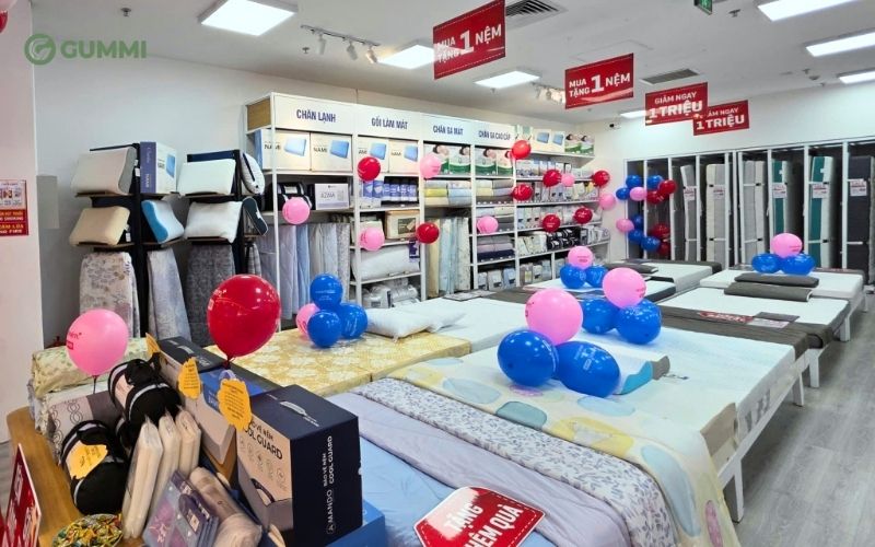 Top 10 cửa hàng nệm Tiền Giang giá tốt, giao hàng tận nơi 1 Cửa hàng Vua Nệm ở Tiền Giang