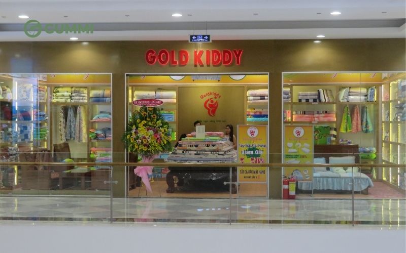 Gold Kiddy là thương hiệu Việt đã có hơn 11 năm phát triển trong lĩnh vực chăn drap gối nệm