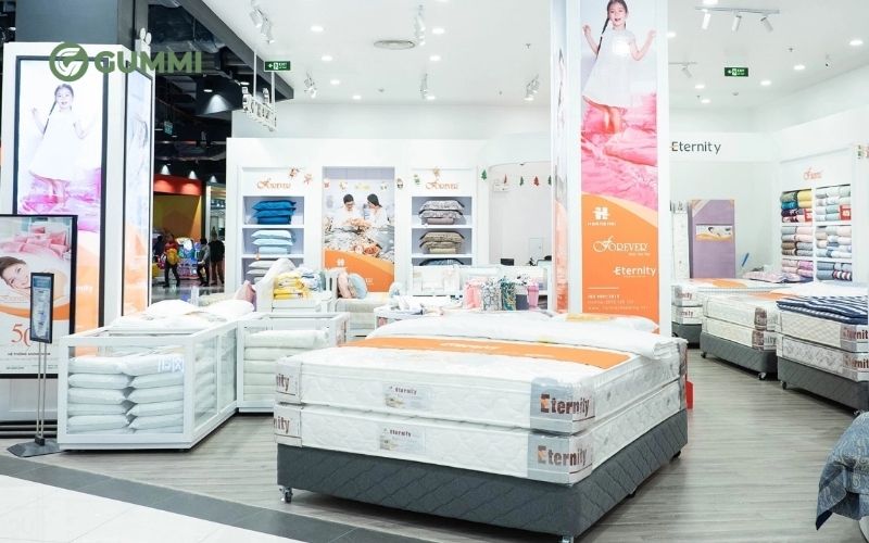 Gợi ý danh sách 10 cửa hàng nệm Hòa Bình chất lượng năm 2026 4 Mua nệm tại showroom FOREVER Vincom Hòa Bình
