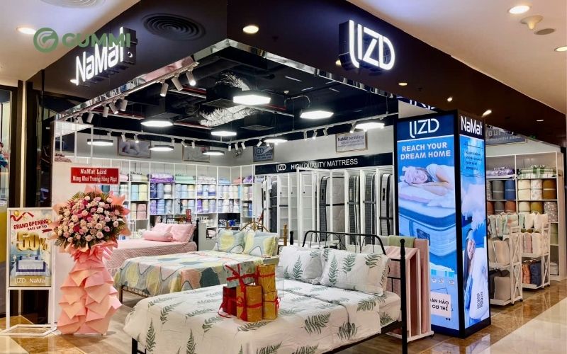 Gợi ý 12+ cửa hàng nệm Nghệ An uy tín, đáng mua 2026 3 NaMat-Lizd
