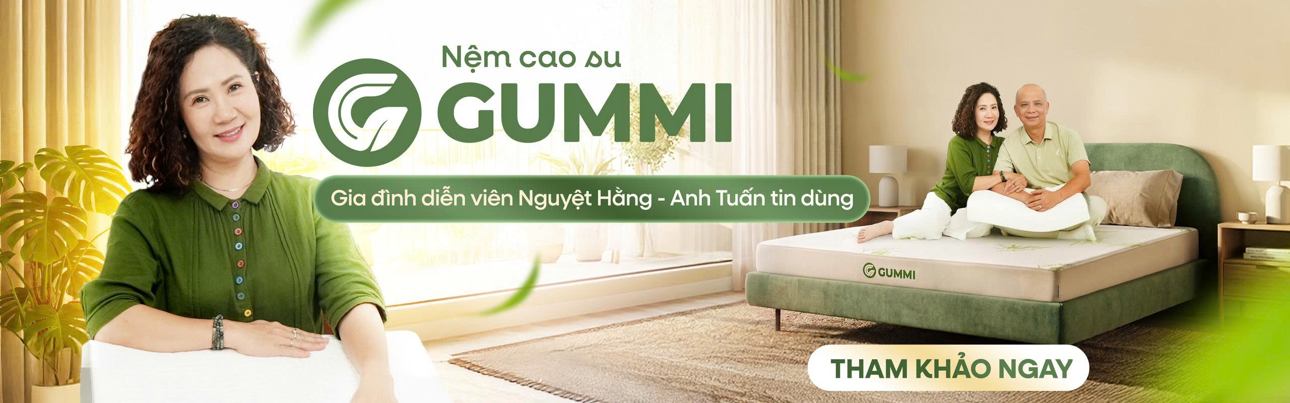 Nệm Gummi hybrid được tin dùng