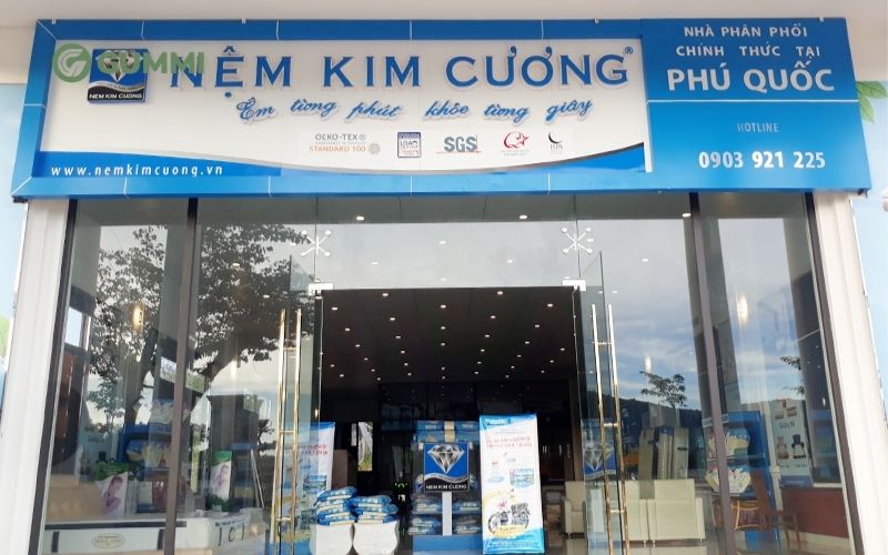 Tổng hợp 10+ cửa hàng nệm Kiên Giang uy tín, giá tốt hiện nay 8 Nệm Kim Cương tại Kiên Giang