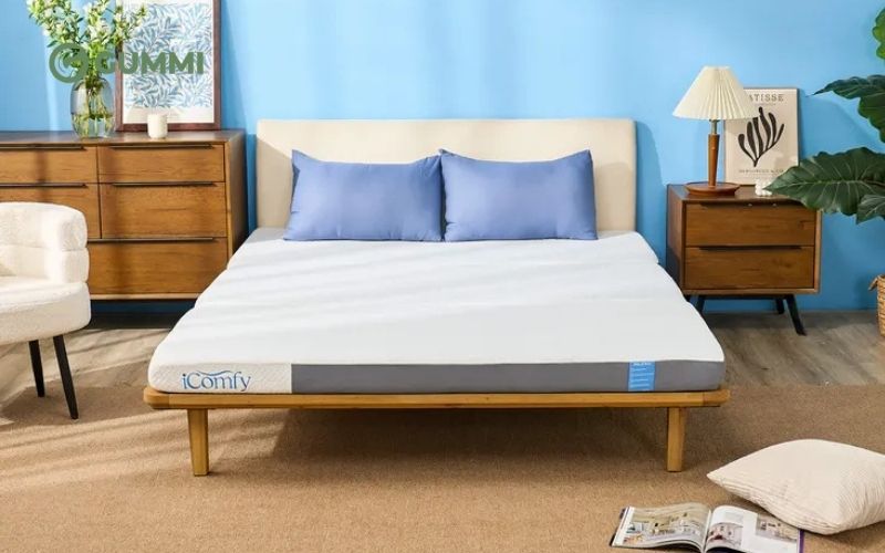 Top 10 mẫu nệm mỏng được ưa chuộng nhất hiện nay 6 Nệm mỏng gấp 3 iComfy Fold 3.0