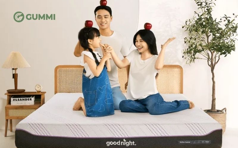 Nệm ngủ mùa hè Goodnight Active Hybrid