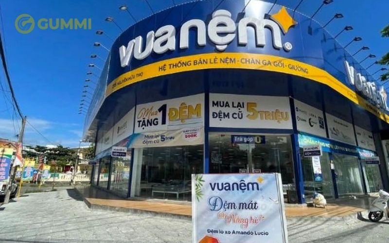 Vua Nệm là hệ thống bán lẻ nệm và phụ kiện giấc ngủ hàng đầu Việt Nam