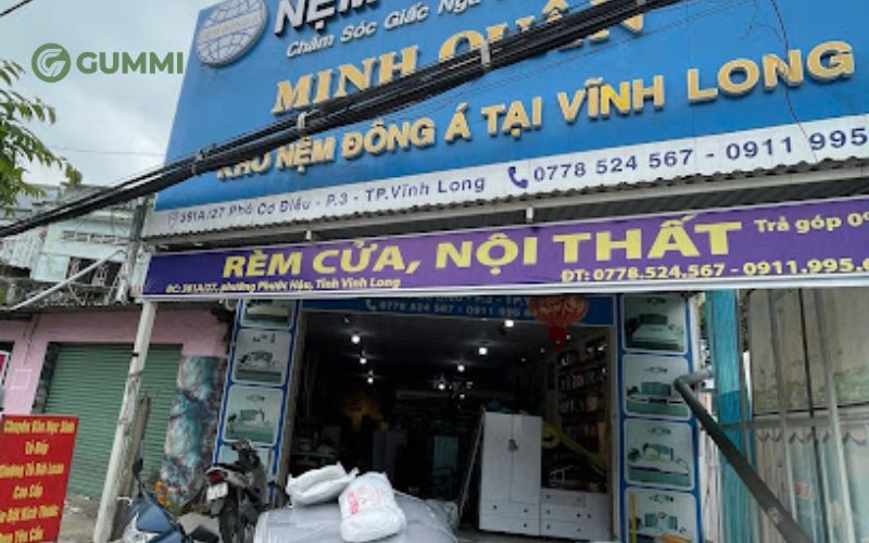 Tổng kho nệm, nội thất Minh Quân Vĩnh Long