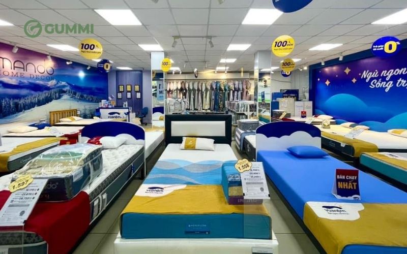 Gợi ý top 10 cửa hàng nệm Bình Thạnh chất lượng, giá tốt 1 Vua Nệm là một trong những hệ thống bán lẻ quy mô lớn và được nhiều khách hàng tin tưởng lựa chọn