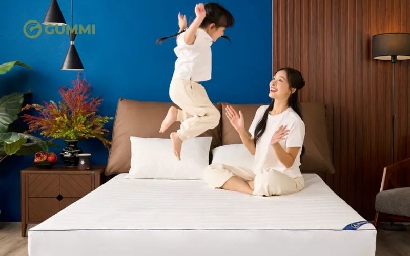 Đệm chống thấm cho bé được nhiều gia đình sử dụng