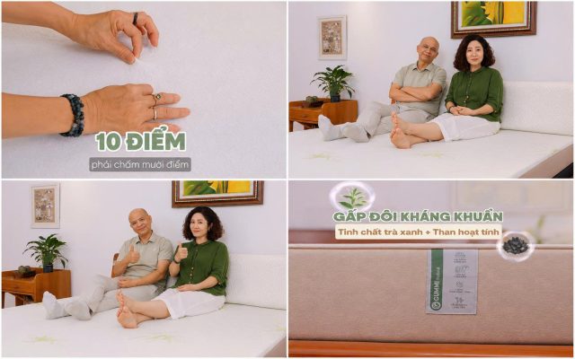 Nệm cao su Gummi Hybrid được tin dùng