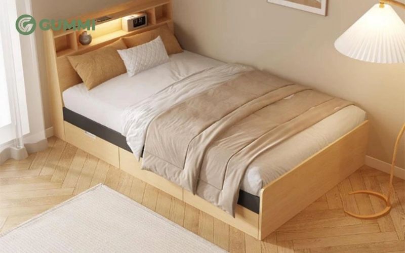 Nệm nhỏ phù hợp cho người ngủ một mình, không gian hạn chế
