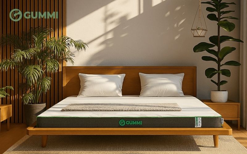 Nệm cao su thiên nhiên than hoạt tính Gummi Premium