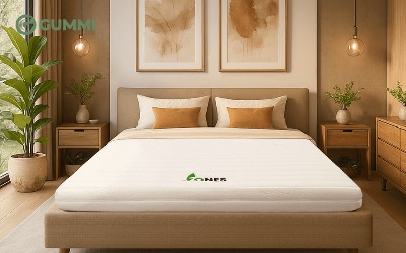 Nệm cao su nhập khẩu nâng đỡ 7 vùng Gummi 7zones