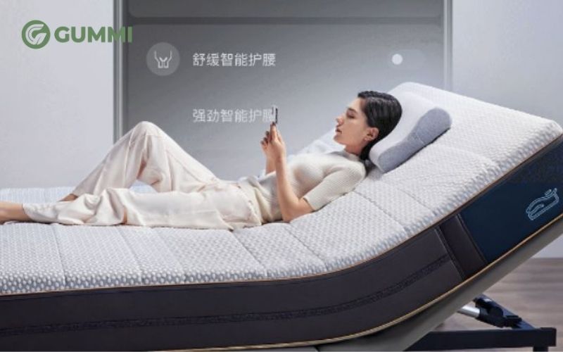 Nệm thông minh giúp nâng đỡ cơ thể tối ưu
