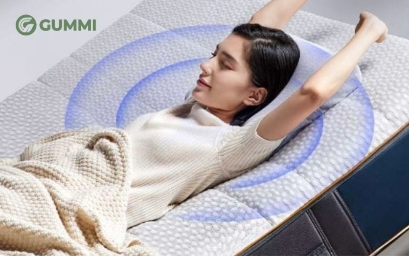 Các dòng nệm thông minh thường được tích hợp nhiều công nghệ làm mát và tăng cường lưu thông không khí
