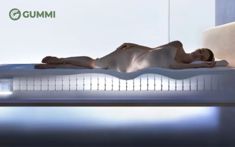 Ưu điểm lớn nhất của nệm thông minh là khả năng cải thiện chất lượng giấc ngủ nhờ hệ thống nâng đỡ