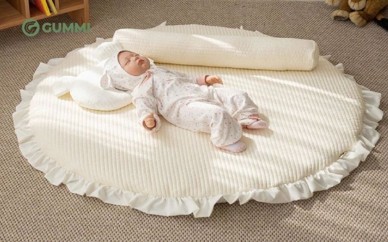 Nệm tròn cho bé Lolbaby