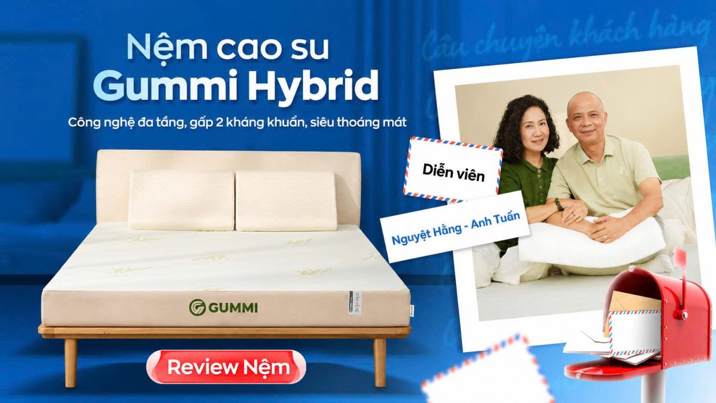 Nệm cao su Gummi Hybrid