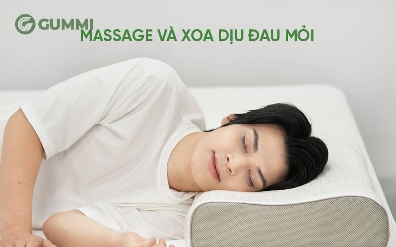 Gối cao su Gummi Contour Massage
