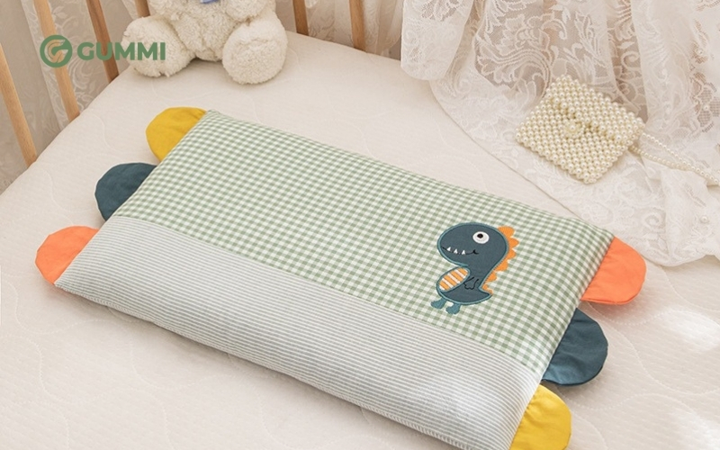 Gối trẻ em sợi bông