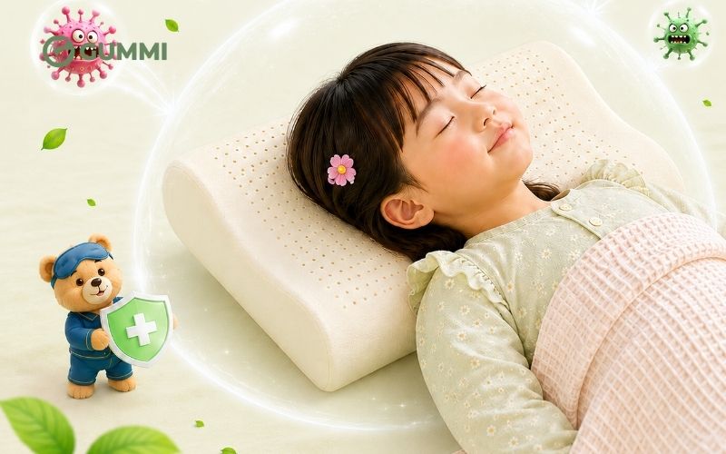 Lựa chọn thương hiệu gối trẻ em uy tín
