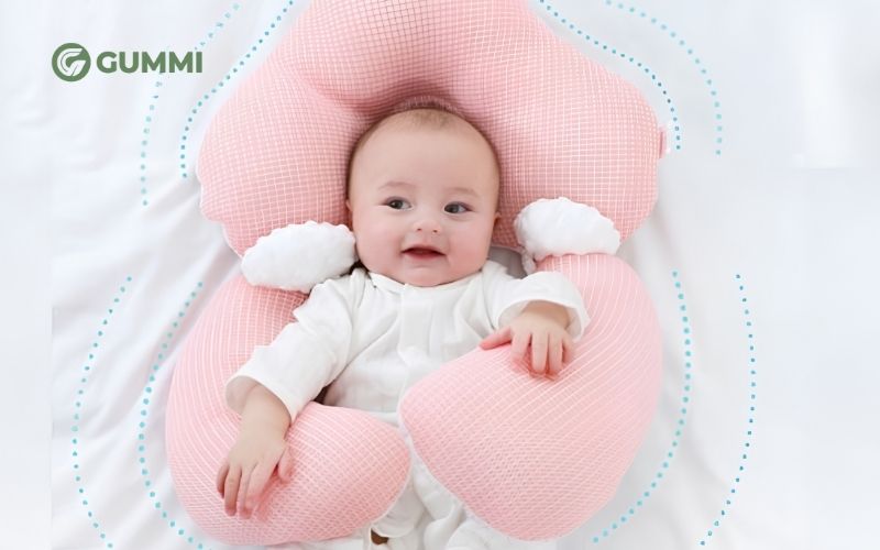 Gối chống giật mình là gì? 5 lợi ích khi sử dụng cho bé 12 Những lưu ý khi sử dụng gối chống giật mình cho bé