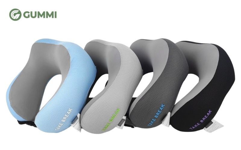Gối chữ U giúp bạn không bị mỏi cổ khi ngồi quá lâu
