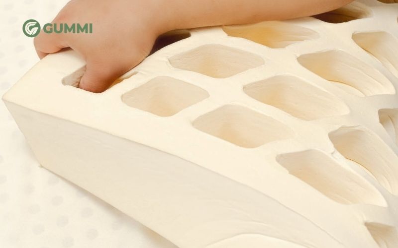 Nệm cao su thiên nhiên có độ bền cao lên tới 20 năm